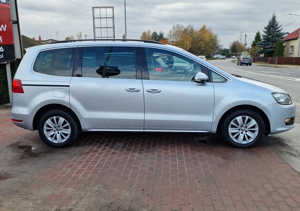 Volkswagen Sharan cena 42900 przebieg: 222000, rok produkcji 2011 z Sosnowiec małe 277